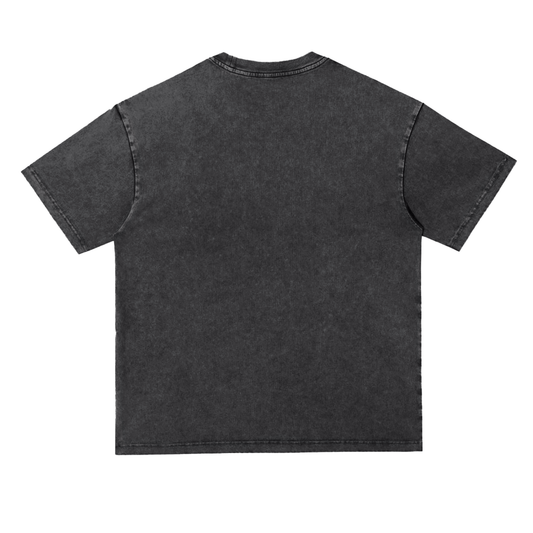 Rico Freako Point Heavyweight  Oversize Acid Wash Tee - 300 GSM